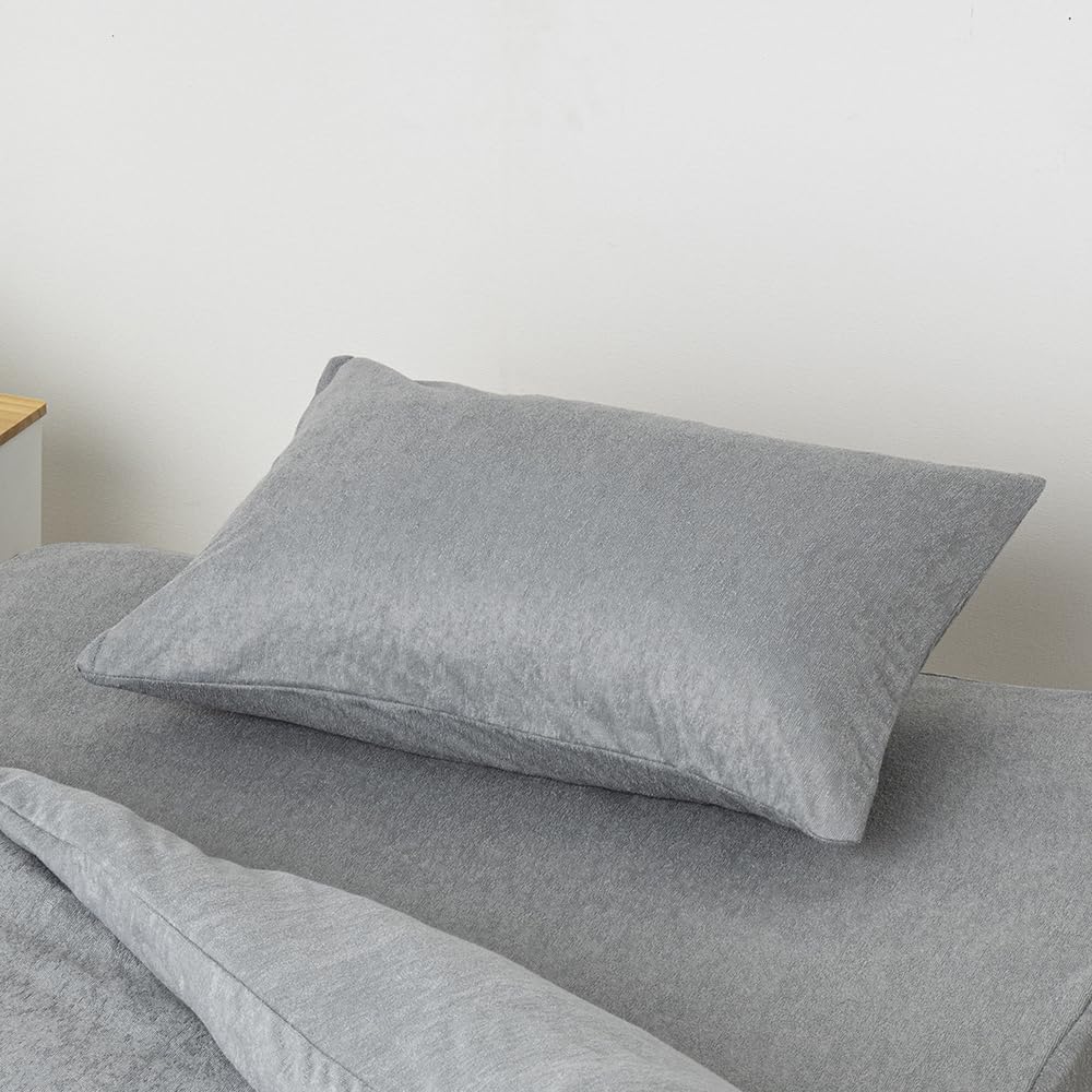 Amazon｜カインズ(CAINZ) タオル素材の透湿防水まくらカバー グレー 幅